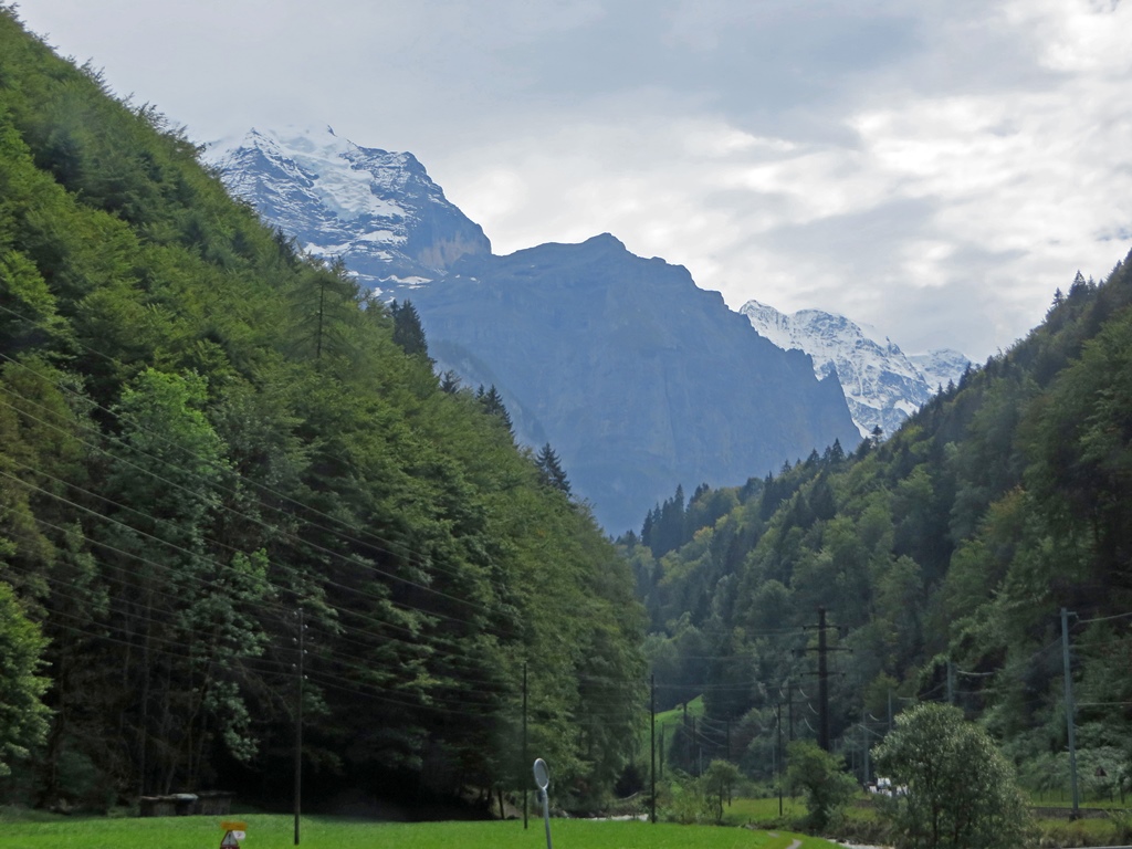 Approaching Lauterbrunnen Valley from Interlaken